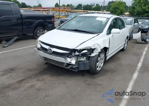 2010 Honda Civic Lx из США, поврежденный, VIN 2HGFA1F59AH567242